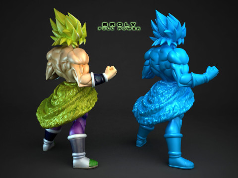 BROLY FULL POWER 3Dプリントモデル