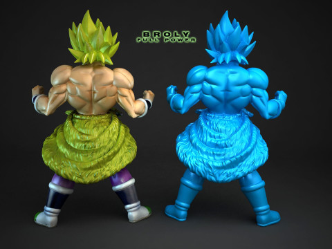 BROLY FULL POWER 3Dプリントモデル