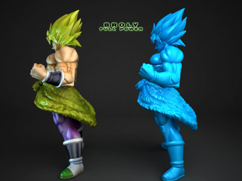 BROLY FULL POWER 3Dプリントモデル