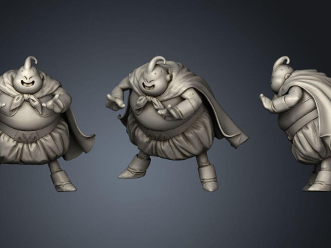 Majin Buu - Dragonball 3D Print Model