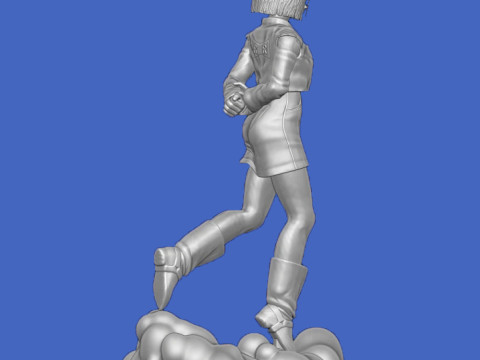 Android 18 Statue 3Dプリントモデル