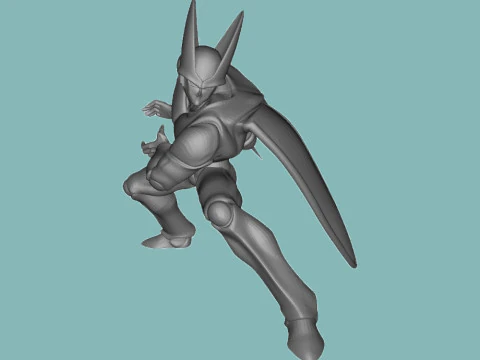 C&eacute;lula Dragon Ball Z Modelo de Impressão 3D