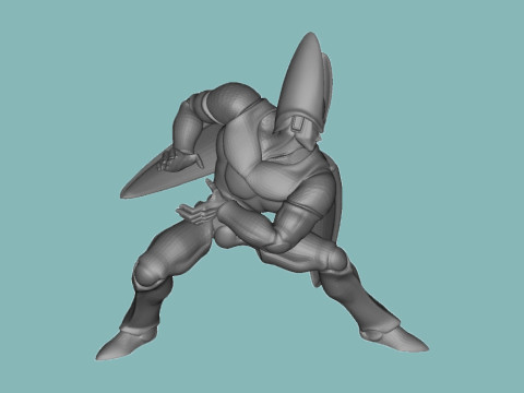 Cell Dragon Ball Z 3D Druckmodell