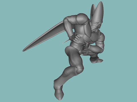 Cell Dragon Ball Z 3D Druckmodell