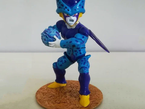Cell Jr Dragon Ball Z Modelo de Impressão 3D