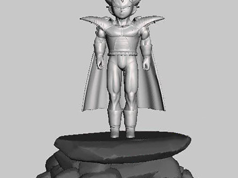 Vegeta Jr Statue 3D Принт Модель