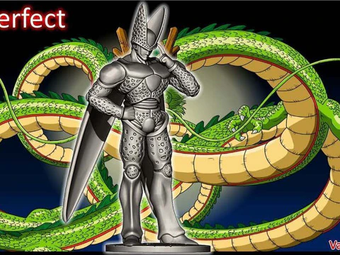 Célula Perfeita Modelo de Impressão 3D