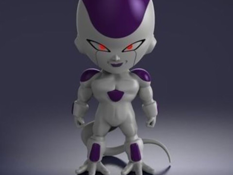 Chibi Frieza Modèles 3D en vedette