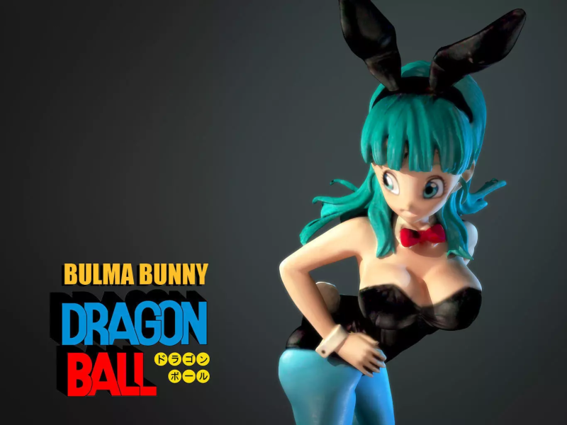 Bulma Bunny 3D Принт Модель .c4d .max .obj .3ds .fbx .stl .blend