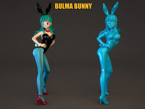 Bulma Bunny 3D Принт Модель