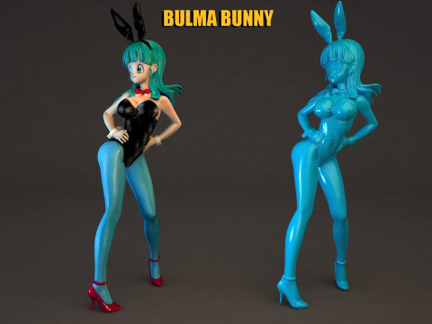 Bulma Bunny 3D Принт Модель