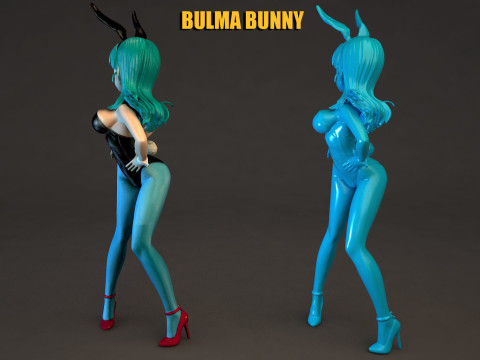 Bulma Bunny 3D Принт Модель