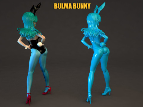 Bulma Bunny 3D Принт Модель