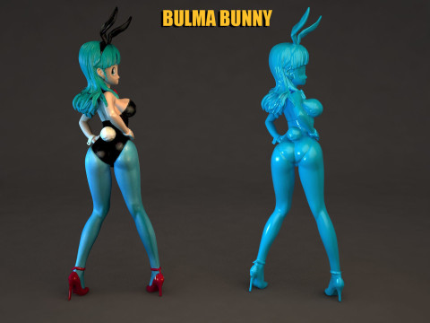 Bulma Bunny 3D Принт Модель
