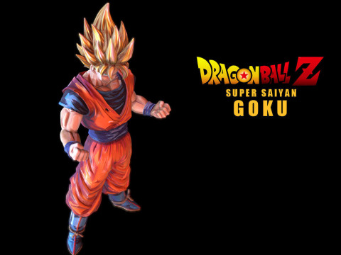 Super Saiyan Goku 3D Принт Модель