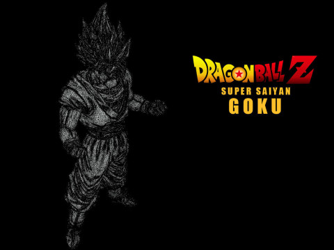 Super Saiyan Goku 3D Принт Модель