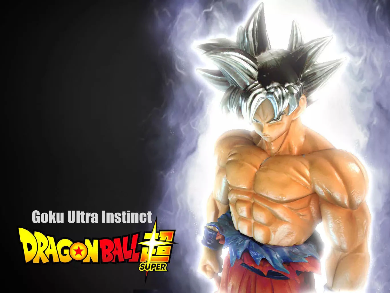 Goku Ultra Instinct 3D Print Model .c4d .max .obj .3ds .fbx .stl .blend 