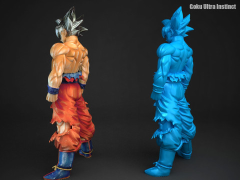 Goku Ultra Instinct Modelo de impresión 3D