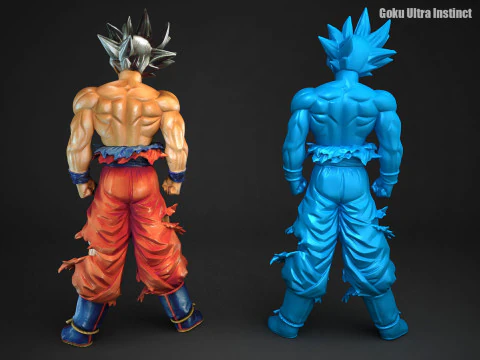 Goku Ultra Instinct 3D Print Model