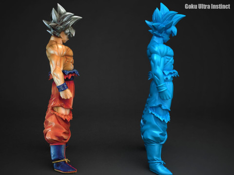 Goku Ultra Instinct Modelo de impresión 3D