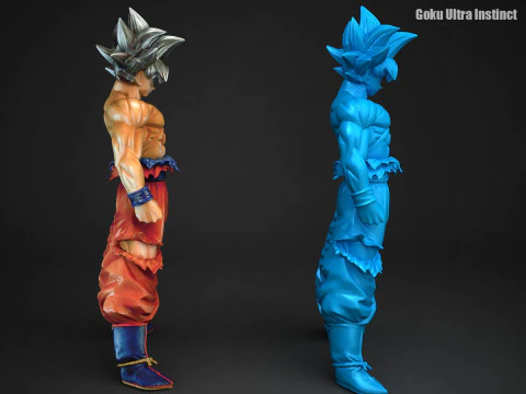 Goku Ultra Instinct 3D Print Model