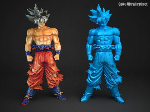 Goku Ultra Instinct Modelo de impresión 3D