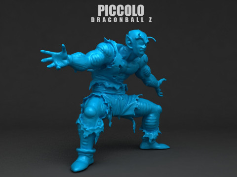 ピッコロドラゴンボールZ 3Dプリントモデル