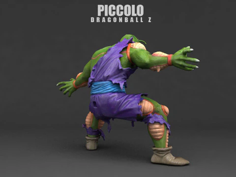 Piccolo Dragon Ball Z 3D Print Model