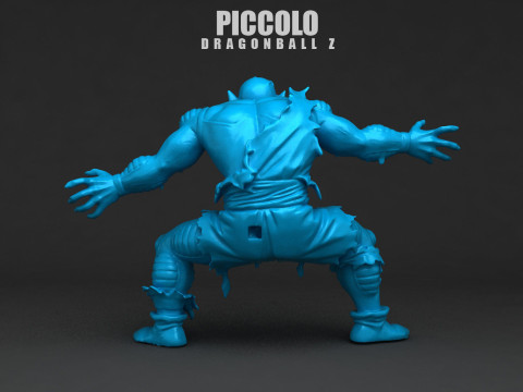 ピッコロドラゴンボールZ 3Dプリントモデル