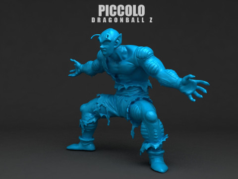 ピッコロドラゴンボールZ 3Dプリントモデル