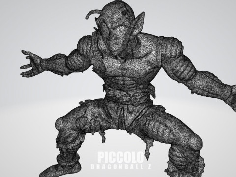 ピッコロドラゴンボールZ 3Dプリントモデル