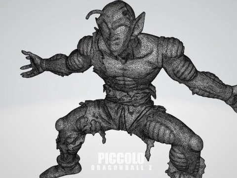 Piccolo Dragon Ball Z 3D Print Model