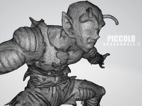 Piccolo Dragon Ball Z 3D Print Model
