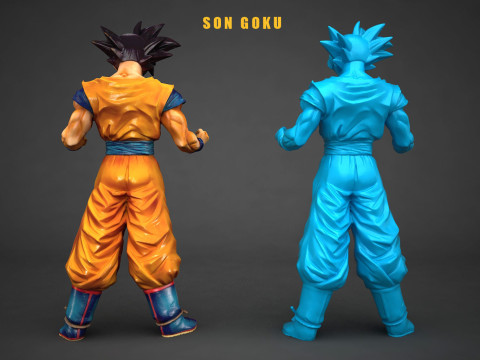 Son Goku Dragon Ball Z 3D Модель