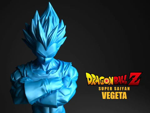 Super Saiyan Vegeta 3D Print Model
