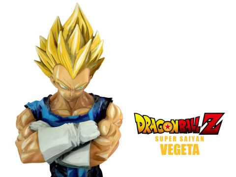 Super Saiyan Vegeta 3D Print Model