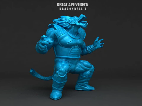 Great Ape Vegeta 3D Model
