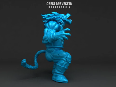 Great Ape Vegeta 3D Model