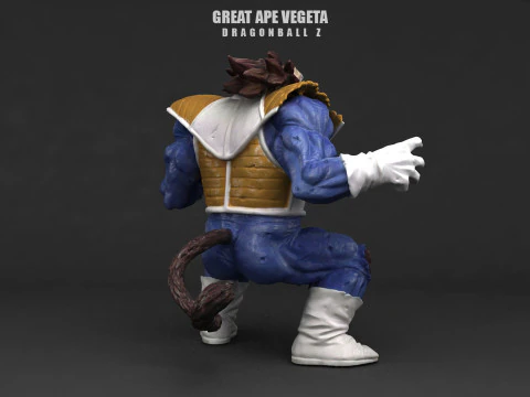 Great Ape Vegeta 3D Model
