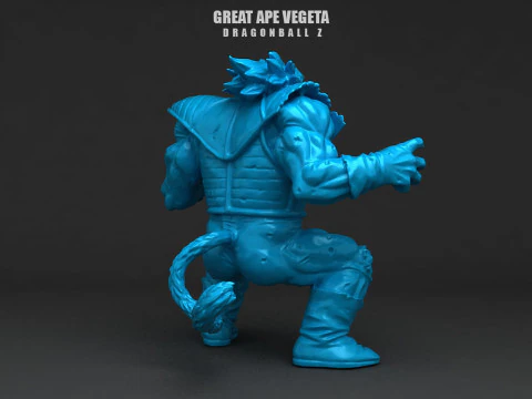 Great Ape Vegeta 3D Model