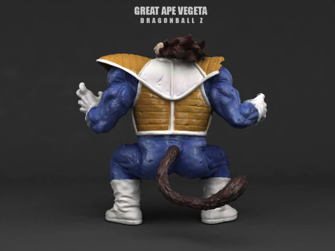 Great Ape Vegeta 3D Model