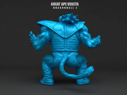 Great Ape Vegeta 3D Model