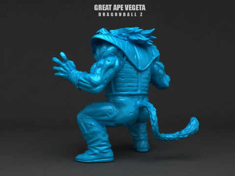 Great Ape Vegeta 3D Model