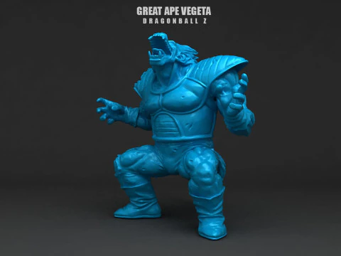 Great Ape Vegeta 3D Model