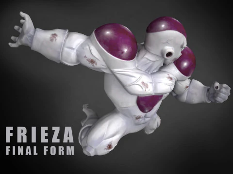 Frieza Final Form 3D Print Model