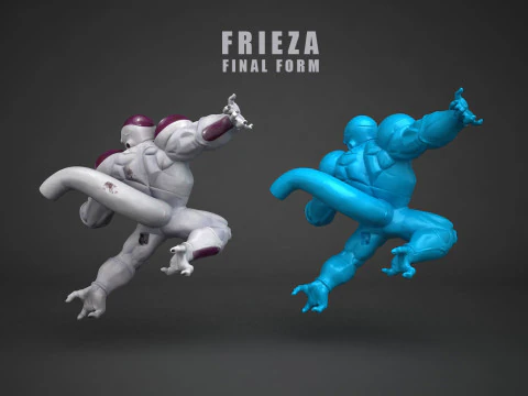 Frieza Final Form 3D Print Model