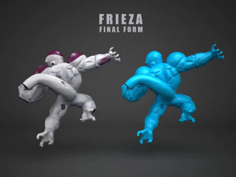 Frieza Final Form 3D Print Model