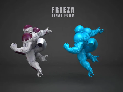 Frieza Final Form 3D Print Model