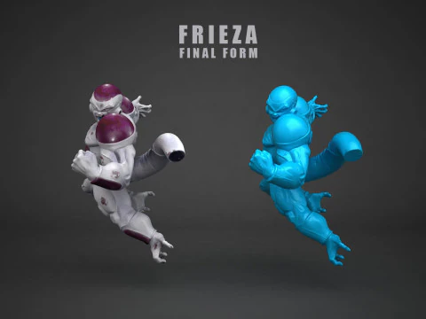 Frieza Final Form 3D Print Model