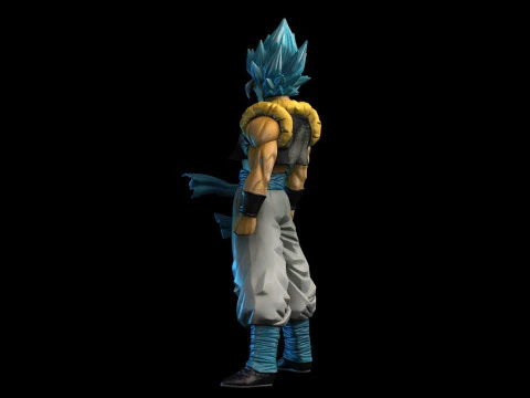 Gogeta Blue GDT 3D Print Model